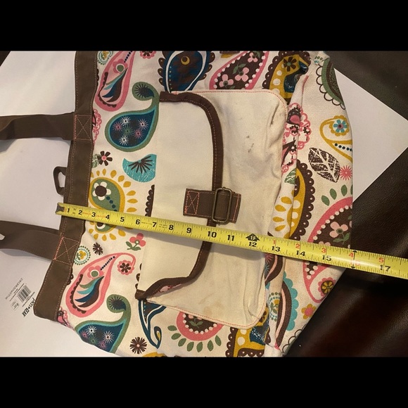 Paisley canvas tote bag - Picture 7 of 13